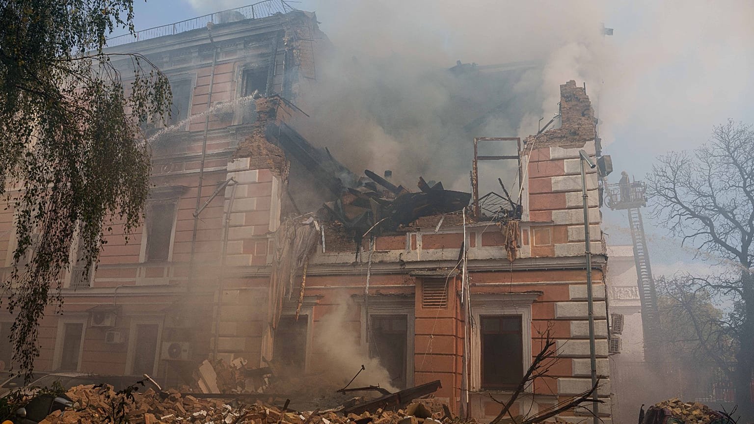 Rusia intensifica sus ataques contra Kiev con misiles y drones en una ofensiva sin precedentes